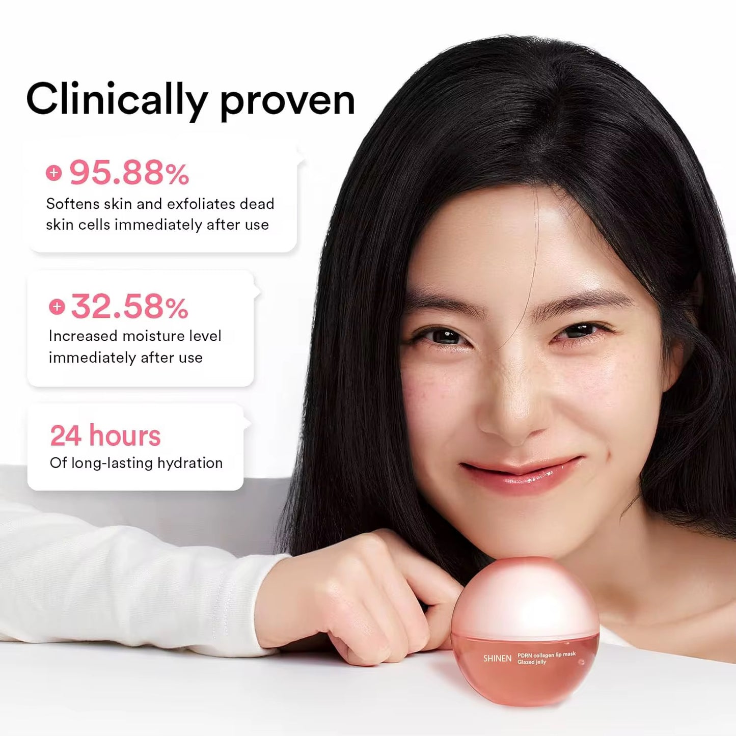 MASCHERA/GLOSS LABBRA PREMIUM COREANA, al collagene PDRN - Abib Line by Full Lips™