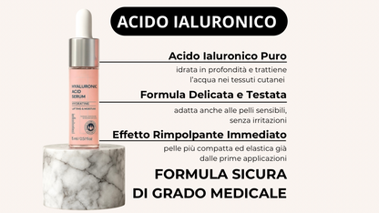 SIERO ALL’ACIDO IALURONICO/Vibrant glamour line by Full Lips™