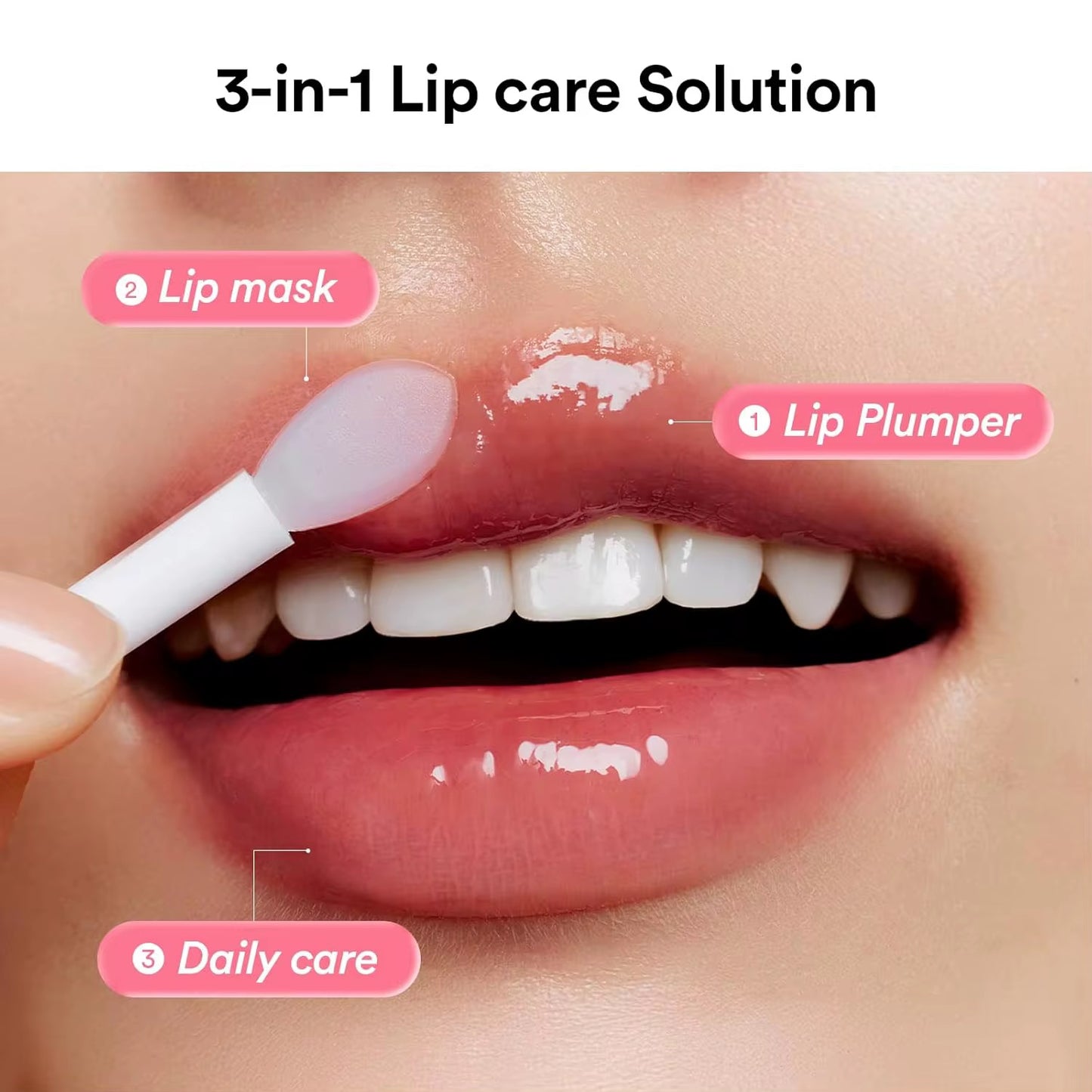 MASCHERA/GLOSS LABBRA PREMIUM COREANA, al collagene PDRN - Abib Line by Full Lips™