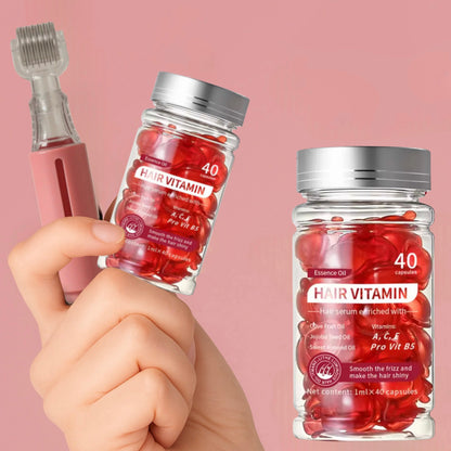 ROLLER RICRESCITA SOPRACCIGLIA/CAPELLI + VITAMINE IN CAPSULE / Full Lips™