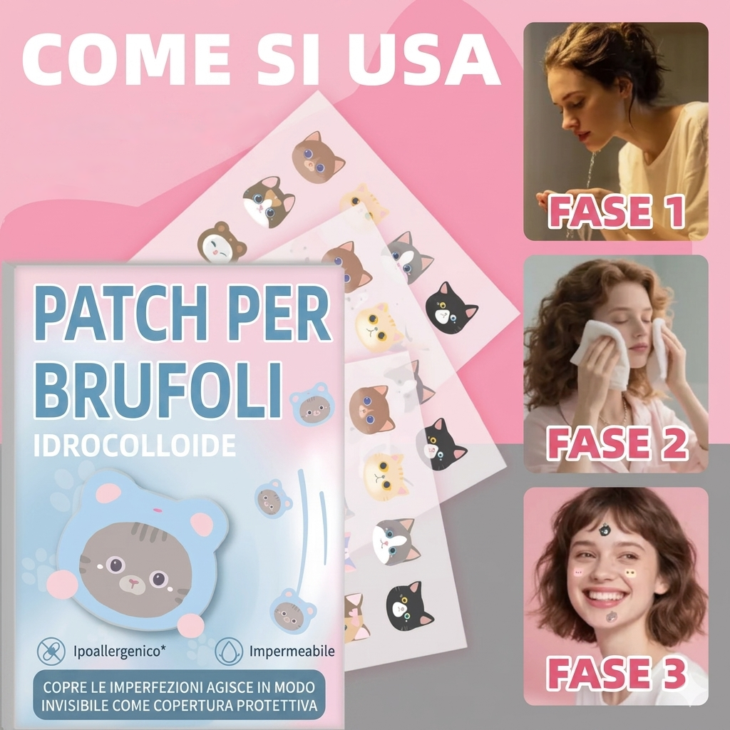 SOS Pimple Patch™ - Sticker Anti Brufoli