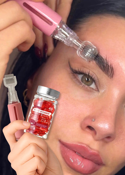 ROLLER RICRESCITA SOPRACCIGLIA + VITAMINE IN CAPSULE / Full Lips™